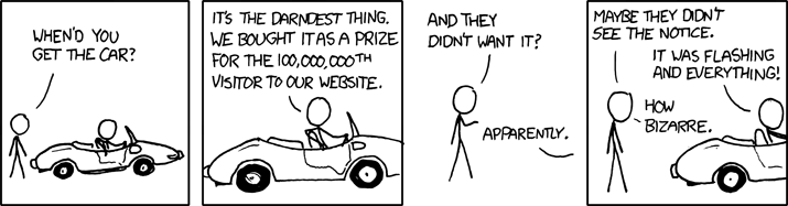 I love xkcd 2